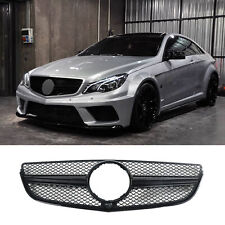 for Mercedes AMG LOOK Grill E-CLASS W207 C207 A207 GLOSS BLACK Pot 13-16