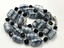 Old Vintage Grey Striped &