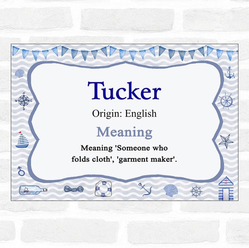 Tucker name meaning nautical - name,