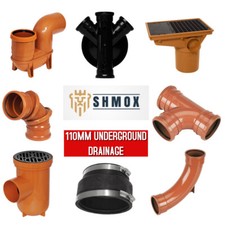 Underground Drainage 110mm Fittings | Bends | Traps | Gully | Inspection Chamber