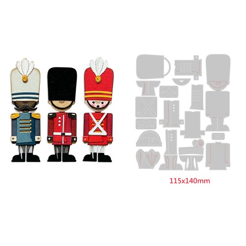 Soldier guard metal cutting - guard,