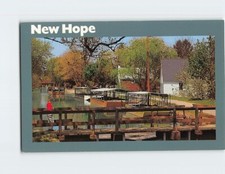 Postcard Barges On The