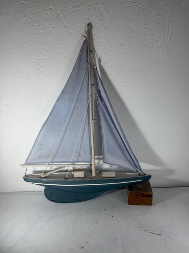 Vintage model ship - vintage, wooden
