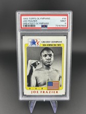 1983 Topps Smokin Joe Frazier Greatest Olympians USA Boxing Heavyweight PSA 9