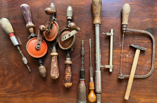 Vintage workshop sundry old