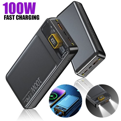 Power bank 20000mah 100w - power,