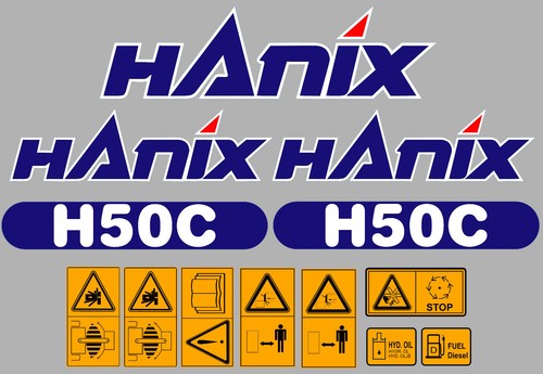 Hanix h50c digger complete - hanix,