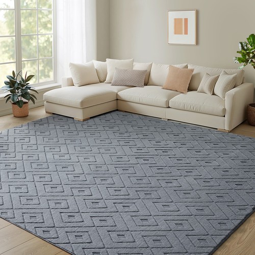 Fluffy rugs anti slip - fluffy,