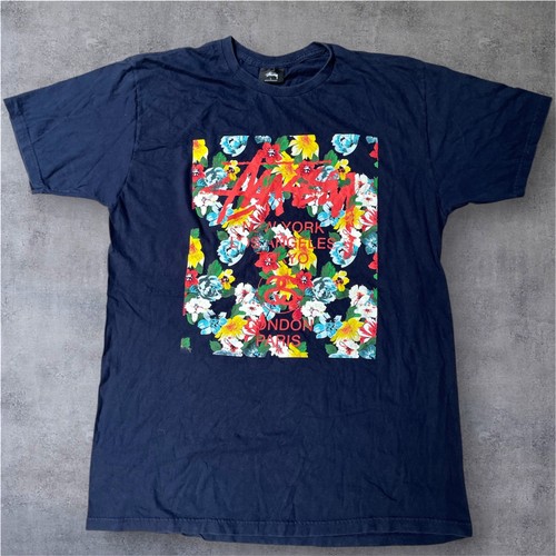 Vintage stussy floral world - floral,