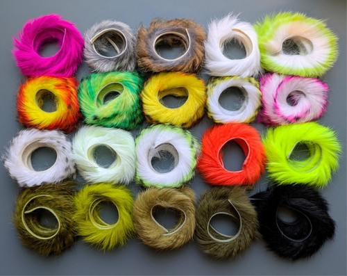 Rabbit zonker strips 3mm - strips, 4