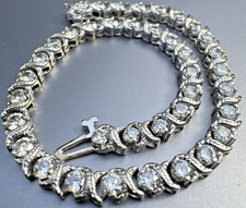 14ct White Gold Diamond Tennis Bracelet 4.75cts VS1 / G/H 11.4 grams