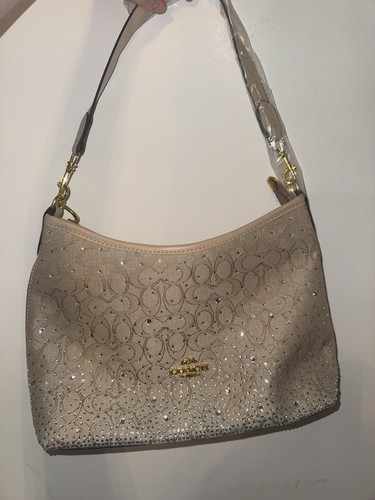 Apricot colour coach handbag - colour,