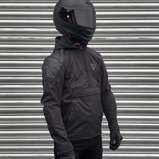 Frank Thomas Outlaw Motorcycle Hoodie Armoured CE A Mens Black