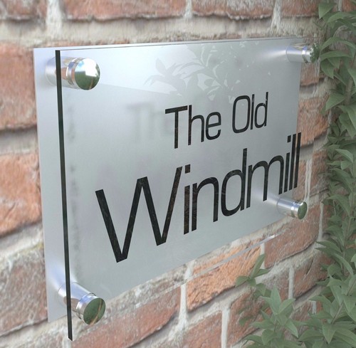 Large house sign plaque door - large,