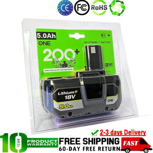 18v for ryobi 0ah - 18v, 5.0ah