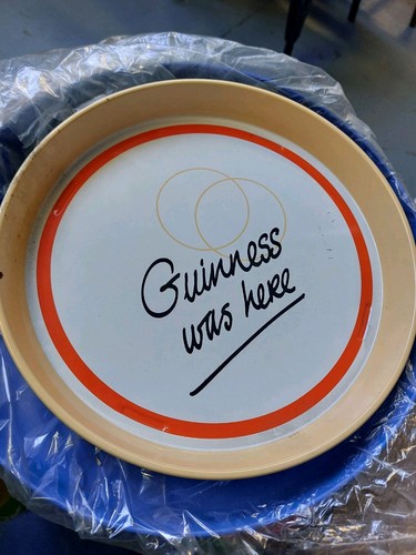 Guinness was here - guinness, tray