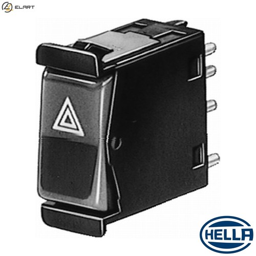 Hazard light switch 6hh - light, 003