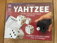 Vintage Yahtzee Original Dice Game MB Games 1982 Brand New & Sealed Rare