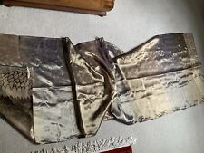 GEORGINA VON ETZDORF LONG IVORY SILK SCARF/SHAWL