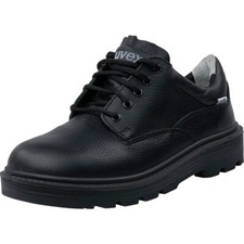  uvex Safety Shoes 84579 Clyde Black Leather S2 SRC Anti-Slip Steel Toe Wide-Fit