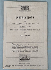 Original HMV His Master's