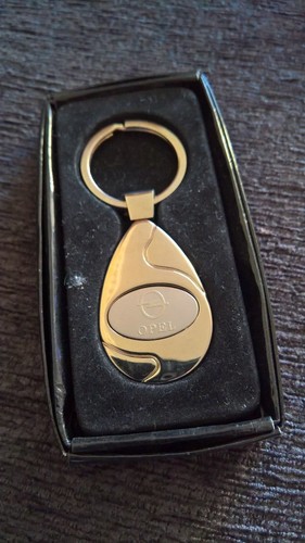 Opel metal keyring boxed - metal,