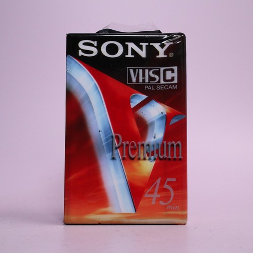 Sony premium vhs c pal - sony,