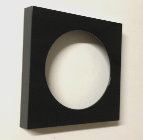 Berker socket surround black - socket,