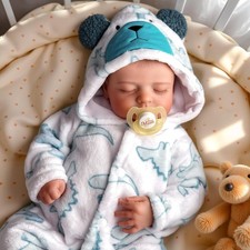 BABESIDE Reborn Dolls Boys 20 Inch Reborn Babies Realistic Sleeping Baby Doll T