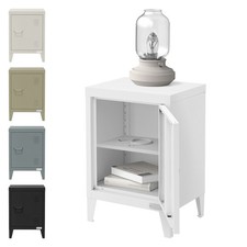 Table de chevet industriel métal petit meuble d'appoint commode chambre au choix
