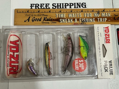 Zuri walleye lure pack - yo,