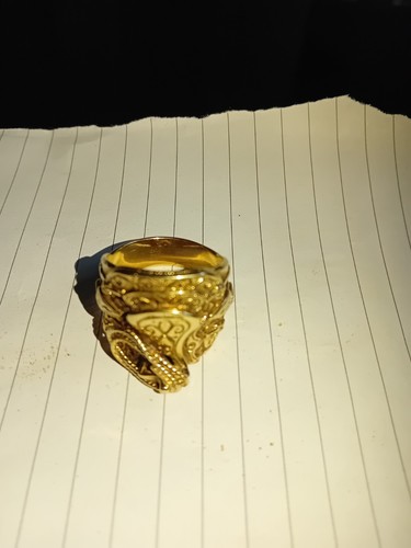 9ct gold saddle - 9ct,