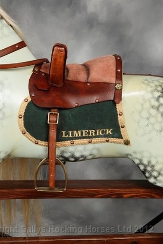 Side saddle pommel for rocking - saddle,