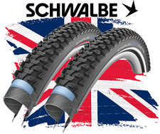 2 x Schwalbe Marathon  Plus MTB Bicycle Tyres 29" x 2.25