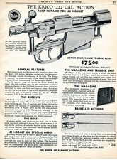 1958 Print Ad of Krico 222