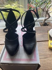 Size 2, Black Leather Tango