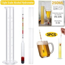 3PCS/Set Triple Scale Alcohol