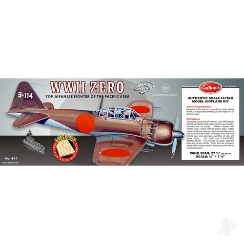 Guillow mitsubishi zero 16 - mitsubishi, 1/16