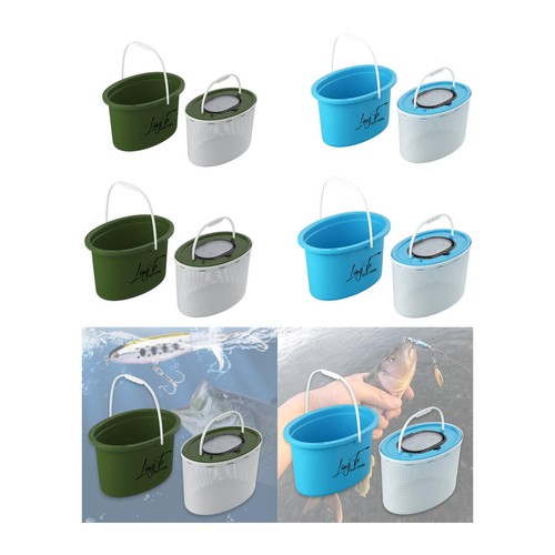 Fishing bucket with handle - fishing,