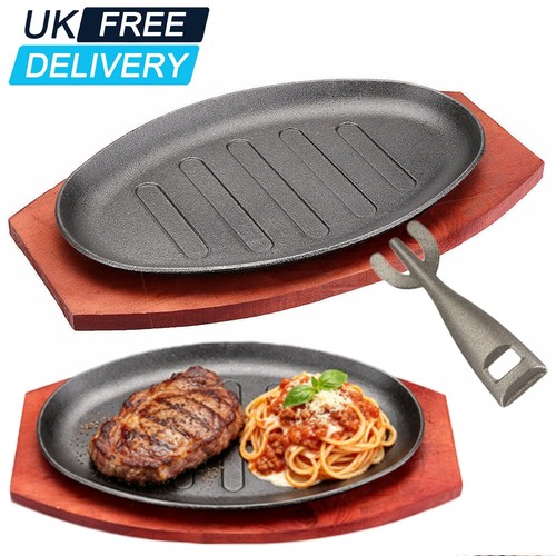 Large sizzle platter steak - platter,