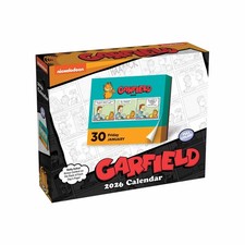 Garfield Desk Calendar 2026 -