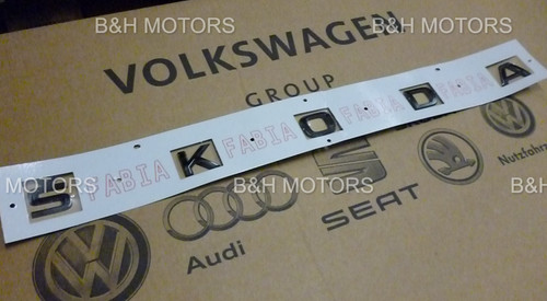 New genuine skoda tailgate - new,