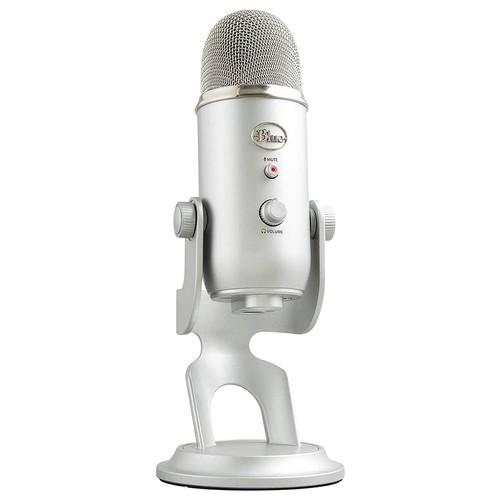 Blue logitech yeti - blue,