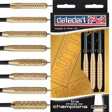 Datadart Butt Brass Darts Set 18g 20g 22g 24g 26g 28g 30g 34g grams Knurled