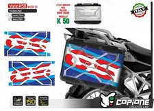 2 stickers side cases BMW