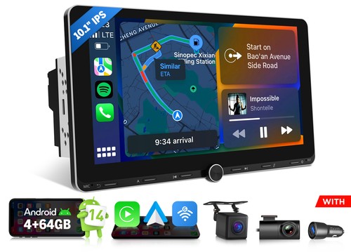 Double din android - 10.1"android, 14