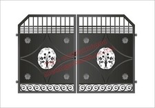 DRIVEWAY GATES/COMPOSITE WOOD