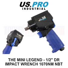 US PRO Industrial 1/2” Drive Mini Air Impact Gun 680 Nm or 1070 Nm NBT 8607
