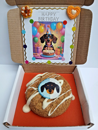 Dachshund dog birthday cake - dachshund, "cake"