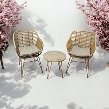  Outdoor Indoor Rattan Bistro